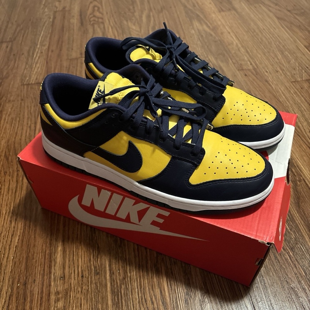 Nike sb (Michigan dunks)